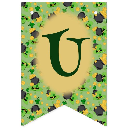 Cutesy Luck für die Iren Wimpelkette (Zweite Fahne)