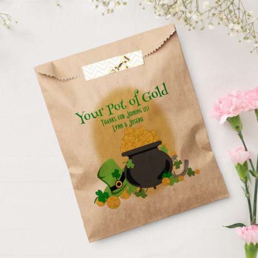 Cutesy Luck für die irischen Gefälligkeitsflaggen Geschenktütchen (Versiegelt)