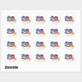 Cutesy Owl Stickers (Blatt)