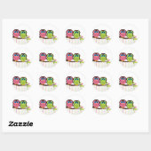 Cutesy Owl Stickers (Blatt)