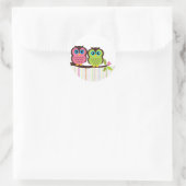 Cutesy Owl Stickers (Tasche)
