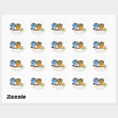 Cutesy Owl Stickers (Blatt)