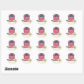 Cutesy Owl Stickers (Blatt)