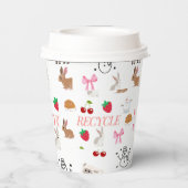 Cutesy Papercups Pappbecher (Rückseite)