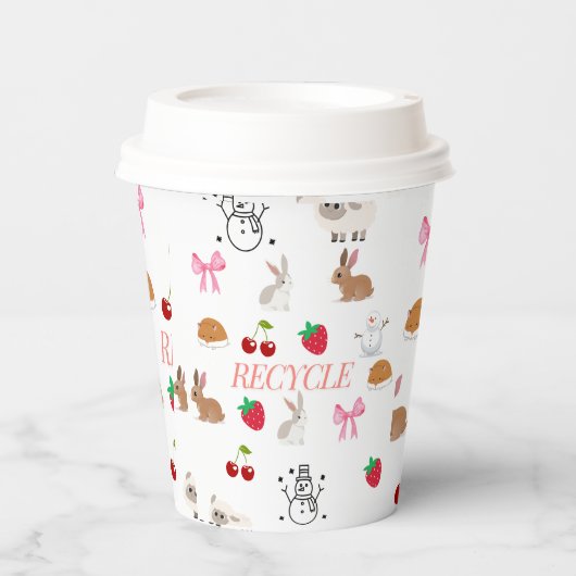 Cutesy Papercups Pappbecher (Vorderseite)