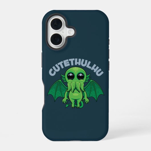 Cutethulhu iPhone 16 Hülle (Rückseite)