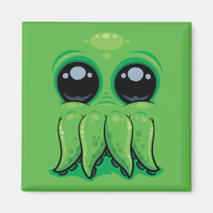Cutethulhu Niedlich Cthulhu Face Magnet