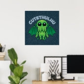 Cutethulhu Poster (Heimbüro)