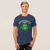 Cutethulhu Tri-Blend Shirt (Vorderseite voll)