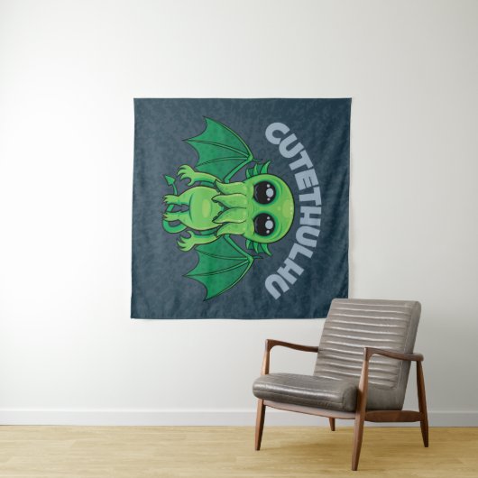 Cutethulhu Wandteppich (Beispiel (Horizontal))