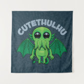 Cutethulhu Wandteppich (Vorderseite)