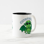 Cutethulhu Zweifarbige Tasse (VorderseiteRechts)