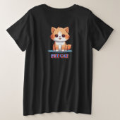 CuteTShirt Große Größe T-Shirt (Design Rückseite)