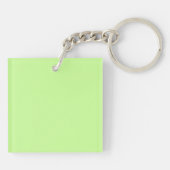 Cutey Bug Acrylic Schlüsselanhänger - grün (Rückseite)