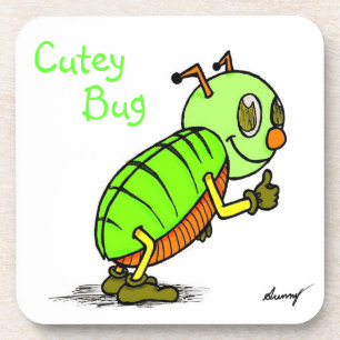 Cutey Bug Cork Coaster Getränkeuntersetzer