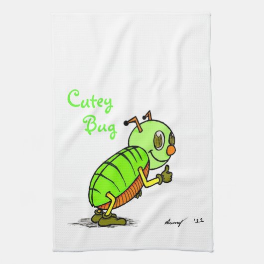 Cutey Bug Küchentuch (Vertikal)