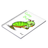 Cutey Bug Notebook Notizblock (Linke Seite)