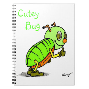 Cutey Bug Notebook Notizblock