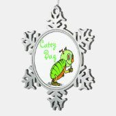 Cutey Bug Pewter Ornament (Rechts)