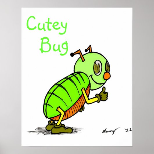 Cutey Bug Poster (Vorne)