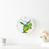 Cutey Bug Wall Clock Runde Wanduhr (Zuhause)