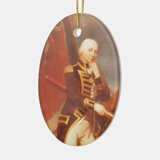 Cuthbert Collingwood Keramikornament (Links)