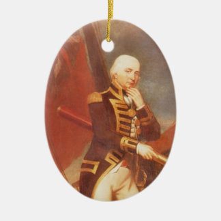 Cuthbert Collingwood Keramikornament