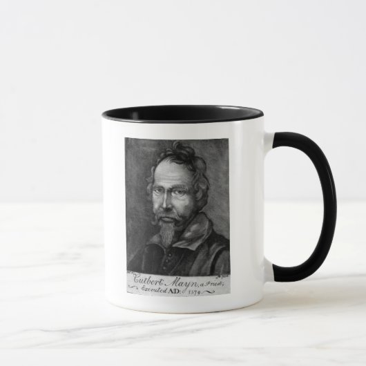 Cuthbert Mayne, 1579 Tasse (Rechts)