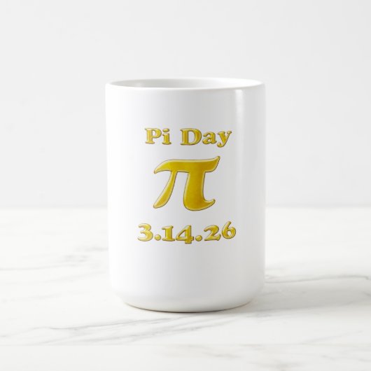 Cutie 3.14 Pi Day  Kaffeetasse (Mittel)