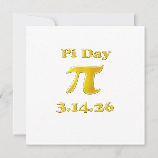 Cutie 3.14 Pi Day Save The Date (Vorderseite)