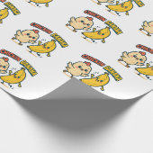 CUTIE CHICKEN BANANA! GESCHENKPAPIER (Ecke)