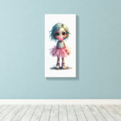 Cutie Leinwanddruck (Insitu (Holzboden))