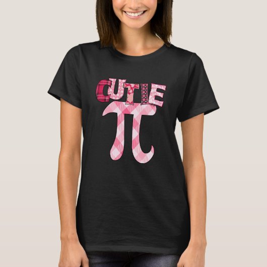 Cutie Pi Day 3 14 Math Teacher Geek Valentines Day T-Shirt (Vorderseite)