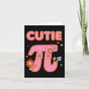 Cutie Pi Pie Frohen Pi-Tag Mathematik Mathelehrer Karte