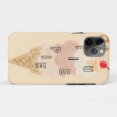 Cutie Pie - Eiscreme-Handyhülle Case-Mate iPhone Hülle (Rückseite (Horizontal))