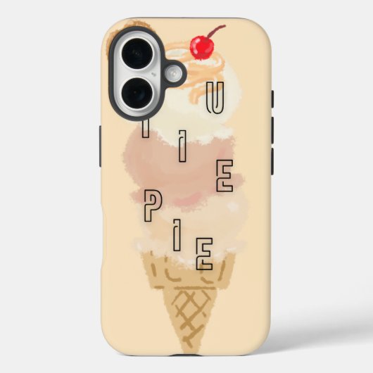 Cutie Pie - Eiscreme-Handyhülle Case-Mate iPhone Hülle (Rückseite)