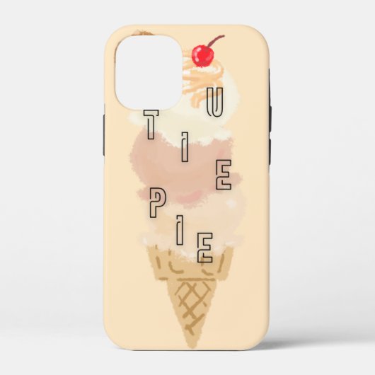 Cutie Pie - Eiscreme-Handyhüllen Case-Mate iPhone Hülle (Rückseite)