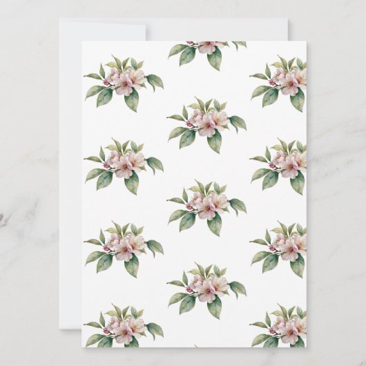 Cutie Pie | Fall Autumn Baby Shower Einladung (Rückseite)