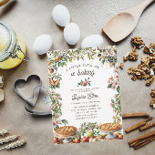 Cutie Pie | Fall Autumn Baby Shower Einladung