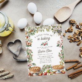 Cutie Pie | Fall Autumn Baby Shower Einladung