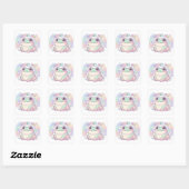 Cutie Pie Frog Sticker Cute Sparkle Frog Kawaii Ae (Blatt)