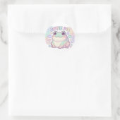 Cutie Pie Frog Sticker Cute Sparkle Frog Kawaii Ae (Tasche)