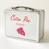 Cutie Pie Squad Metall Brotdose (Rückseite)