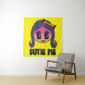Cutie Pie Wandteppich (Beispiel)