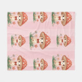Cutie Roomie Fleece Blanket (Vorderseite (Horizontal))