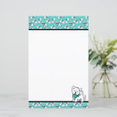 Cutieface Westies KiniArt Stationery (Stehend Vorderseite)