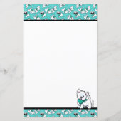 Cutieface Westies KiniArt Stationery (Vorderseite)