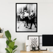 Cutler vs. Johnson Boxing Match 1914 Poster (Heimbüro)