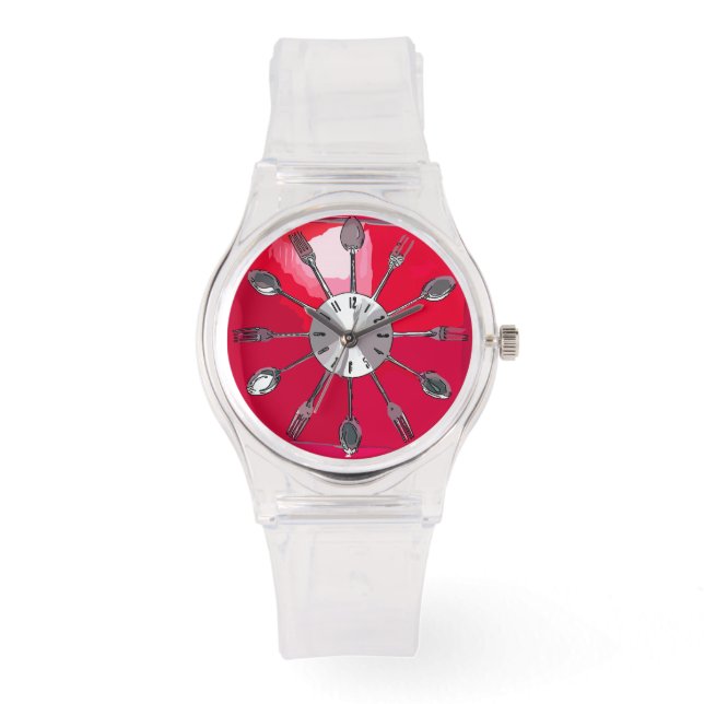 Cutlery O'clock 2. Armbanduhr (Vorderseite)