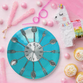 Cutlery O'clock Pappteller (Party)